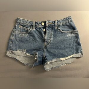 Forever 21 - 4 button jean shorts - size 26